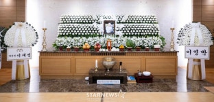 故이순재 빈소 현장..박술녀 수의 제작·이승기→송승헌 조문 