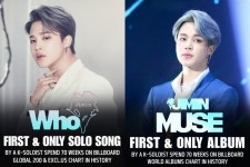 방탄소년단 지민 Who, 美 빌보드 70주 차트인..빛나는 솔로 커리어