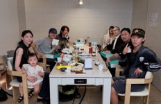 '10월 결혼' 양홍원원현주, 청첩장 모임 공개..스윙스 