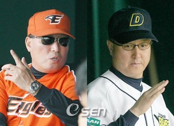 김인식-김경문,  “이제 선두 SK는 달아났다”