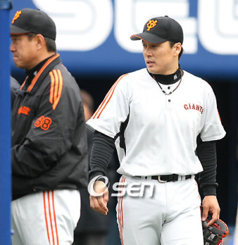 이승엽, 헹가래로 하라 감독에게 보은했다