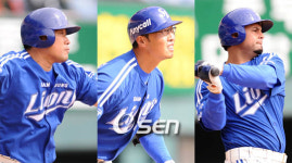 삼성 중심 타선, '불 방망이' 예고