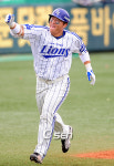 최형우 끝내기 안타 삼성, 4연패 탈출