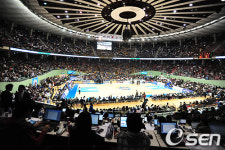 [사진]수많은 관중이 들어찬 잠실실내체육관