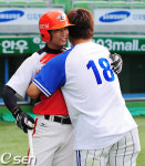 [사진]강동우,애교 많은 우리 석민이