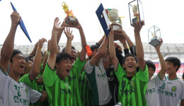 전북 유스, 닥공 펼치며 고교축구 정상 등극