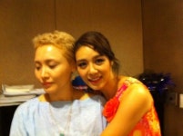 옥주현, 이소라에 애정표현..이소라 표정이...