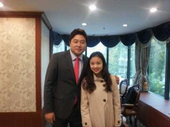 양준혁, '국민요정' 손연재와 한컷 '아빠와 딸'