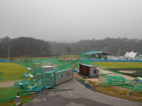 강진 베이스볼파크, 태풍 볼라벤 강타…실내연습장 두 동 붕괴 등 피해 막심