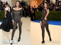 [Oh!llywood] 이 몸매가 실화? 벨라 하디드, NY 달군 캣 우먼