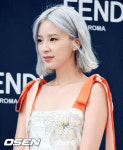 [사진]모델 아이린,시선 사로잡는 은발헤어