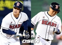 두산 비상 민병헌-양의지, 재검진 결과 골절 발견