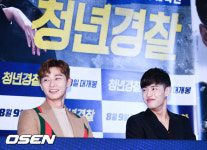 [사진]청년경찰 박서준-강하늘,청춘미소