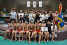 청주동중, 대통령기장사씨름 우승-시즌 2관왕