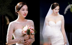 [Oh!쎈 컷] 언니는 다솜X조윤우, 결국 결혼..웨딩드레스 여신 미모