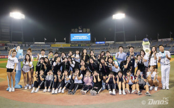 NC 다이노스, 지역 학교들과 함께한 17시즌 기념하는 자리 가져