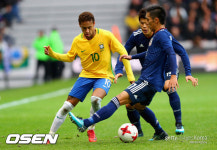 '네이마르-마르셀루-제주스 골' 브라질, 일본 3-1 완파