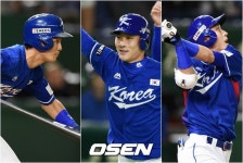 [APBC] 자욱-하성-정후 클린업 대표팀, 대만전 라인업 발표