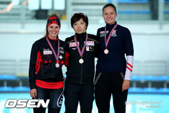 이상화, 월드컵 2차 대회 500m 7위... 고다이라 시즌 최고 기록
