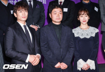 [사진]그리메상 지성-서현진,대상 홍의권 촬영 감독과 함께