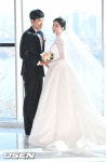 [사진]윤석민-김수현,'저희 행복하게 잘 살게요'