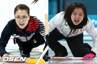 김은정 VS 후지사와...여자 컬링 한일전, 사실상 스킵 대결