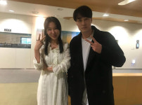 [SHOT!] 이지혜, 소지섭과 인증샷 “진짜 셀럽을 만났음”