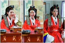 [Oh!쎈 컷] ‘대군’ 진세연, 혼례복 입고 연지곤지 신부컷 공개