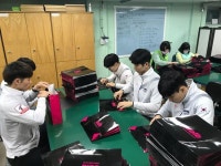 국기원태권도시범단, 장애인 돕는 봉사활동 펼쳐