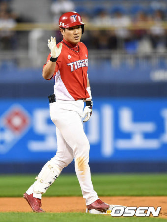 [사진]김주찬,'타격감 끝내줘요'