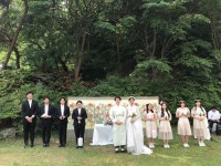 비혼 열풍 속 의미 있는 캠퍼스 전통웨딩 시연
