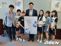 학업보다 인성 이승엽, 대구 동일초등학교 특강
