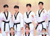 [사진]한국 태권도 선전 기대해주세요