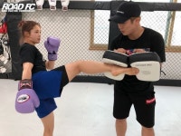 이예지, 태권 파이터 홍영기에게 ‘태권 킥 전수받은 사연은?