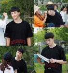 에이틴 신승호, 외모X보이스X연기력 다 갖춘 신예..촬영현장 공개