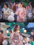 ‘계룡선녀전’ 문채원, 마을 축제 현장에 강림하신 선녀..로코 여신 등극[Oh!쎈 컷]