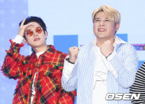 [사진]슈퍼주니어 희철-신동,승리의 미소