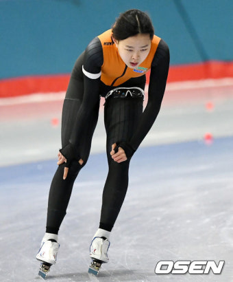[사진]김민선, '여자 100m 스프린트 1위'