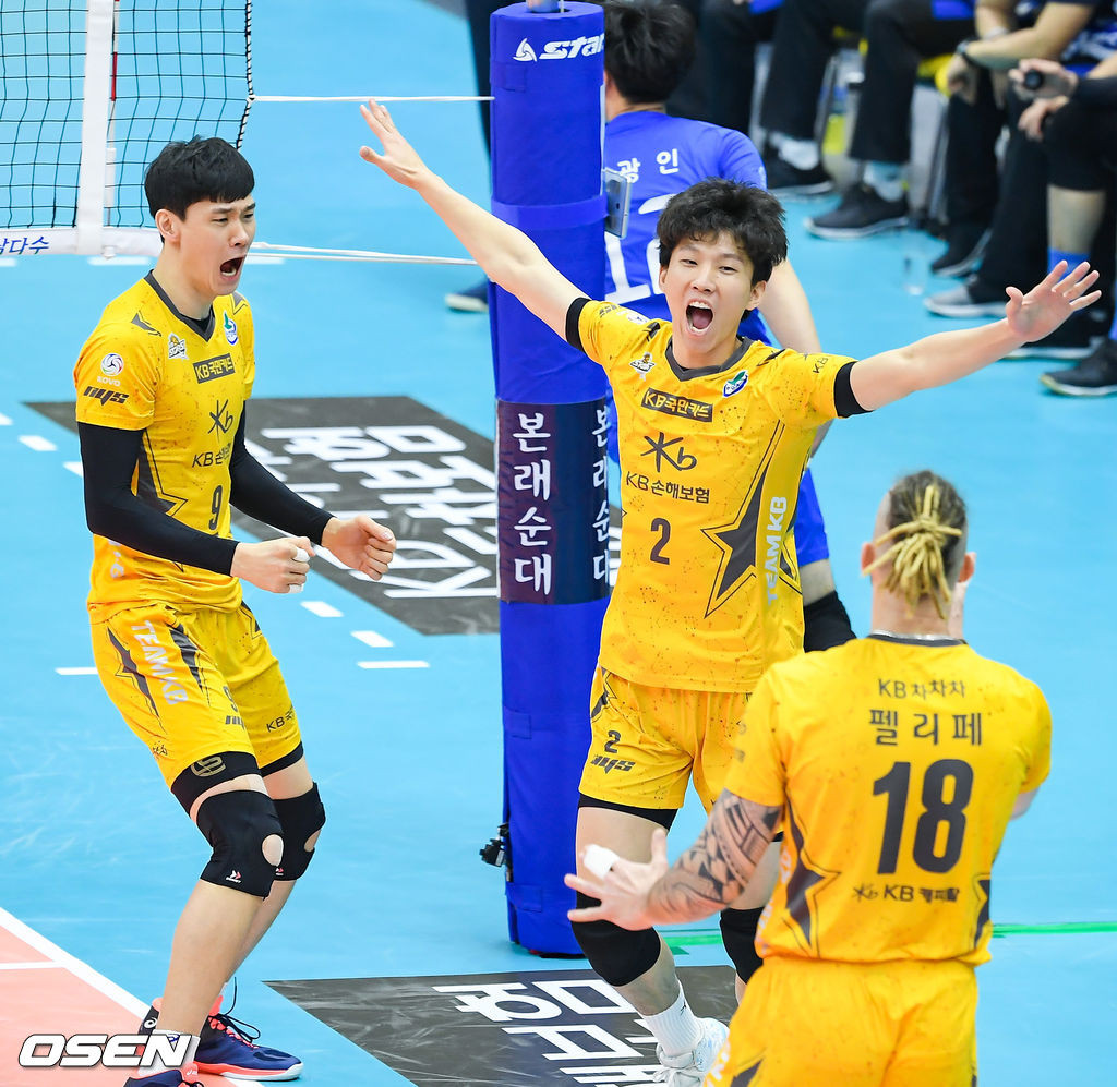 V리그 복귀! 황택의와 임재영 등 7명의 배구 선수들 오늘 전역