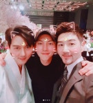 결혼 이필모♥︎서수연, 사회 손현주·군인 지창욱·동료★ 끝없는 축하(종합)[Oh!쎈 이슈]