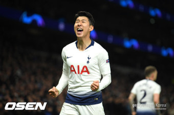 '손흥민 결승골' 토트넘, 맨시티 1-0 제압...UCL 8강 기선 제압