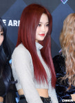 [사진]다이아 솜이,톡톡 튀는 레드 헤어