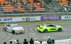 [사진] 태백스피드웨이에서 펼쳐진 한-일 합동 드리프트 쇼