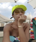 황혜영, 40대 쌍둥이맘의 수영복 노출..반박불가 쇄골미녀 [★SHOT!]