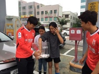 제주, 주유소서 게릴라 팬미팅 개최...안현범-윤일록-임상협 참여