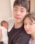 정아♥정창영 득남..가족사진 공개 “미안하고 고맙고 사랑해”[전문]