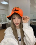 해피 할로윈…태연, 호박 모자 쓴 꼬마 마법사 [★SHOT!]