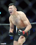 [사진]정다운,승리의 포효(UFC)