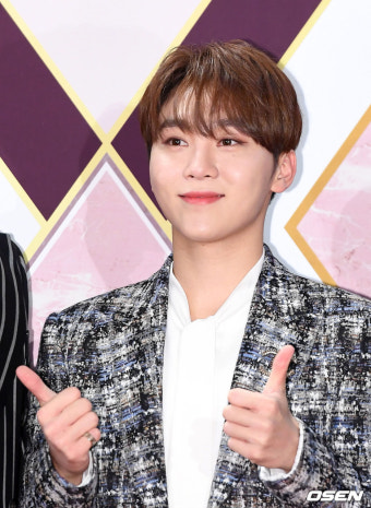 [사진]세븐틴 승관,'엄지척'