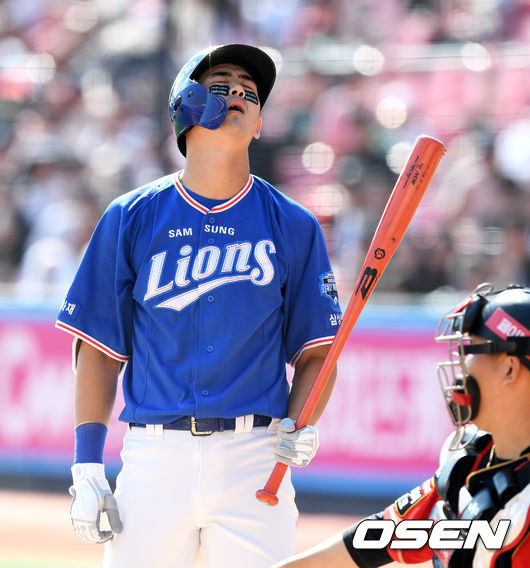 삼성, 구자욱 부상에 주목…대체 선수 김재혁 1군 콜업 완료